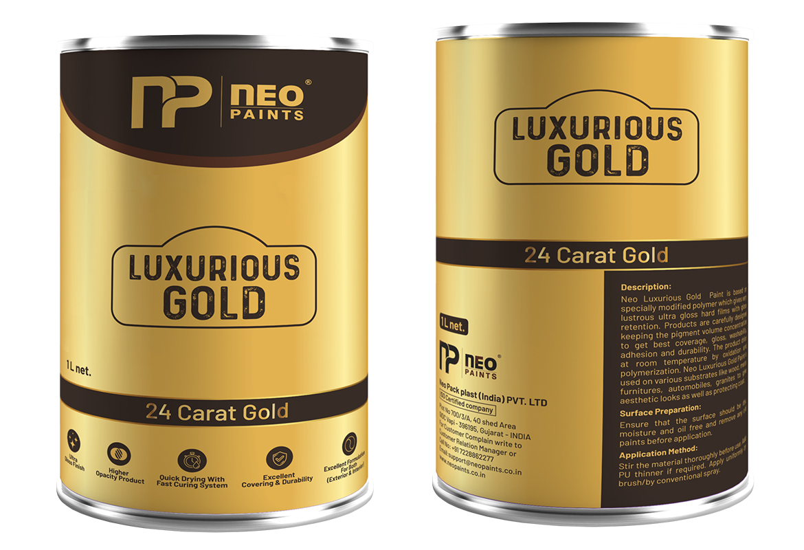 luxurious gold gold paint